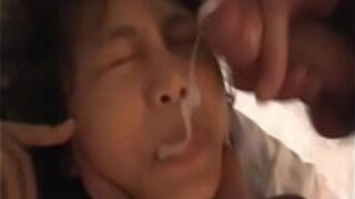 Oriental slut pumping hard cock - porn video