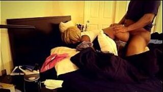 Ebony Doggy Style Fucking - porn video