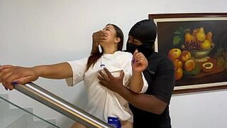 Thief enters my house and does his thing - porn video