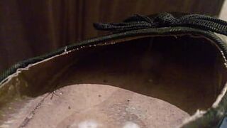 Cum in teen Shoe - porn video