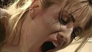 Lesbo gals licks cream from each others - porn video