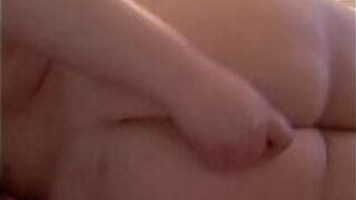 Fatty painfully fucks ass with toy as punishment for eating - porn video